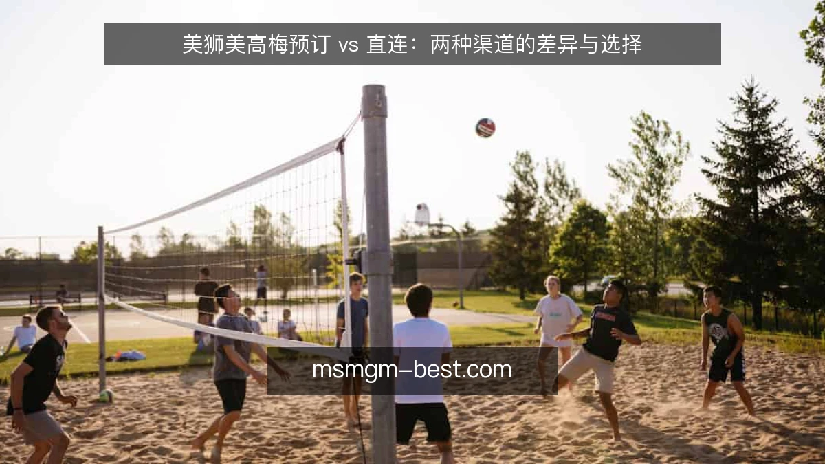 美狮美高梅预订 vs 直连:两种渠道的差异与选择