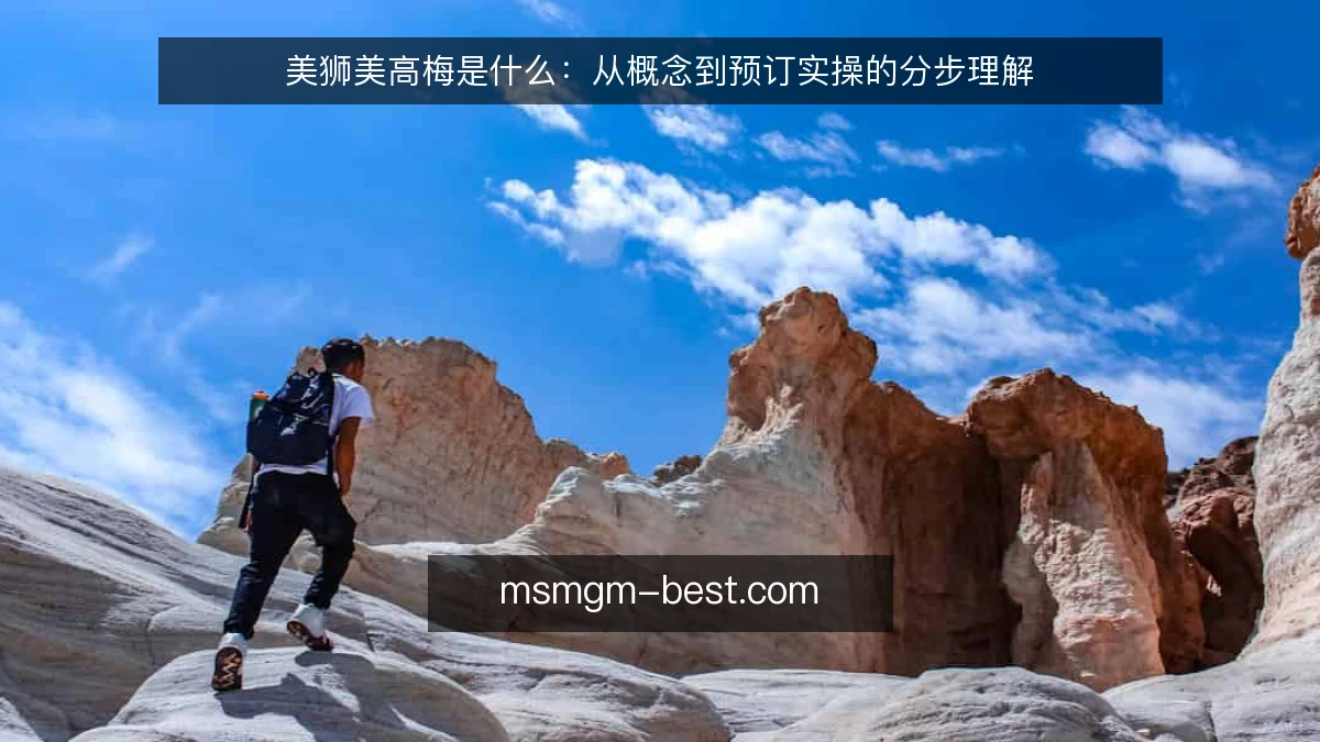 美狮美高梅是什么：从概念到预订实操的分步理解